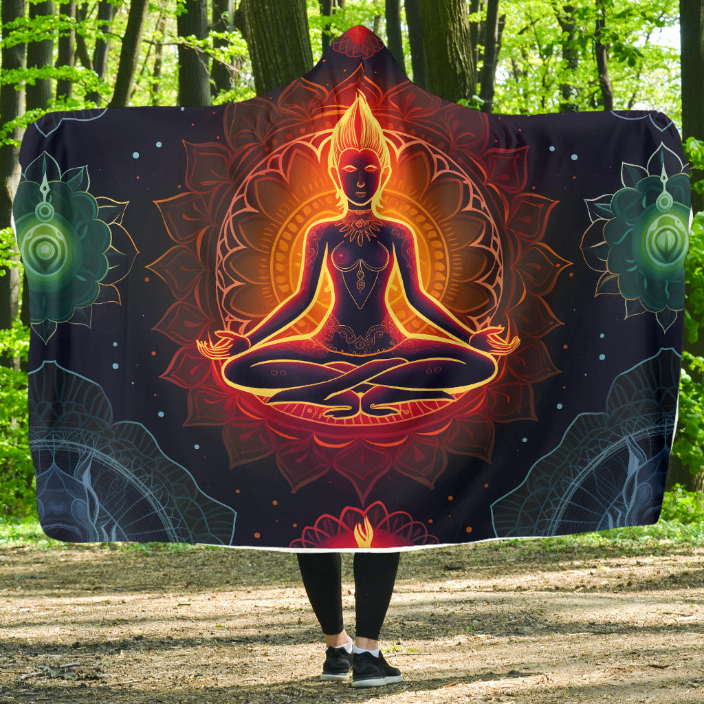 Chakra Hooded Blanket