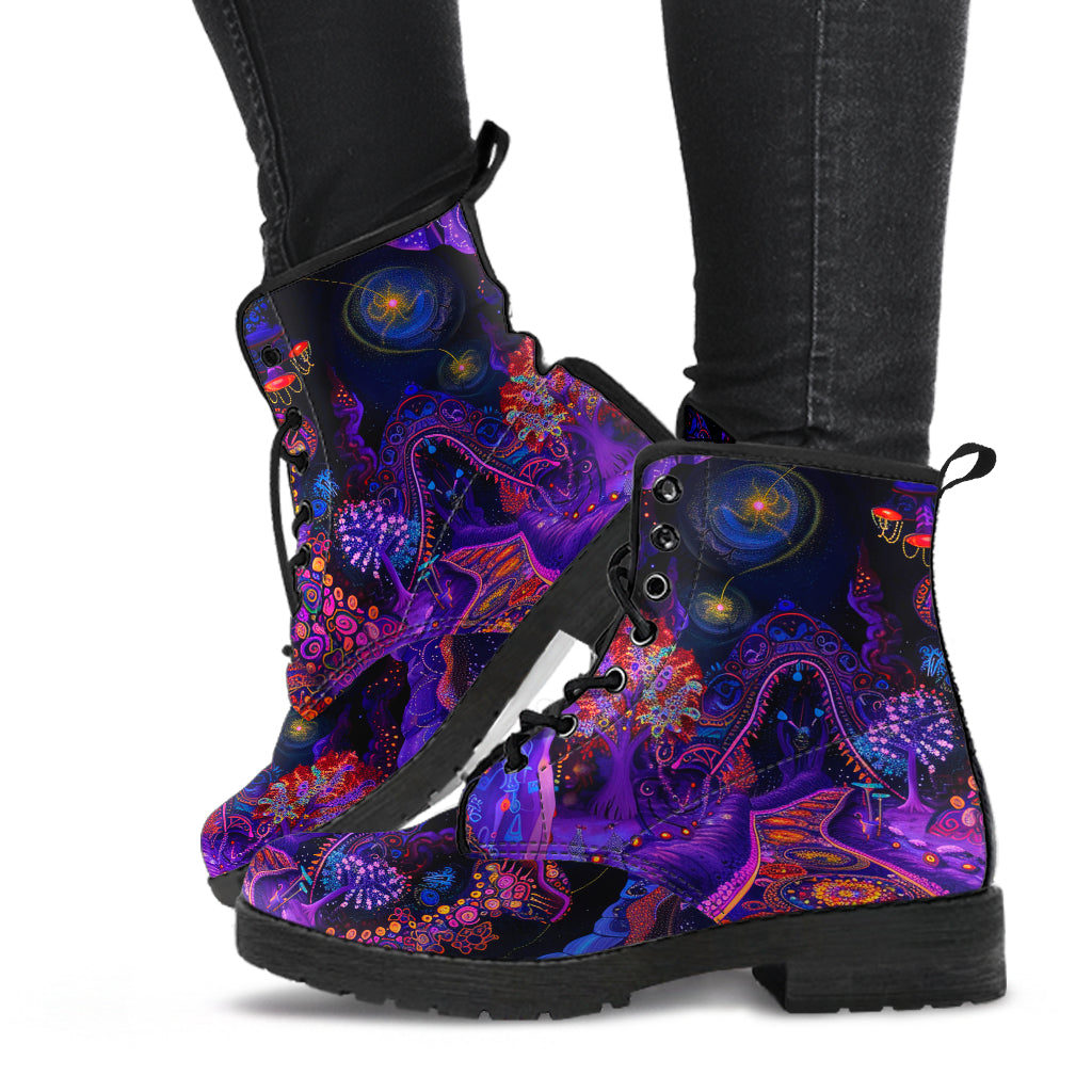 Psychedelic boots