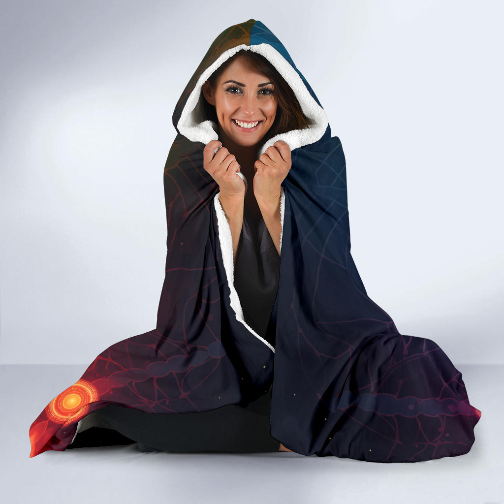 7 Chakras Hooded Blanket