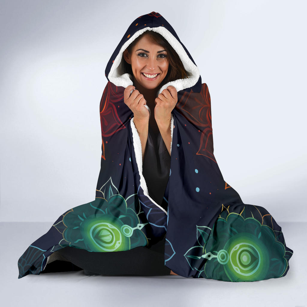 Chakra Hooded Blanket