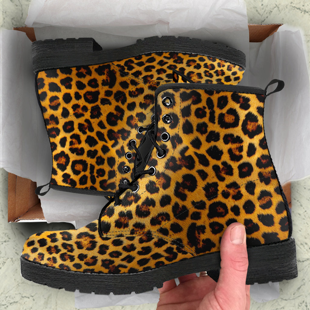 Leopard Boots