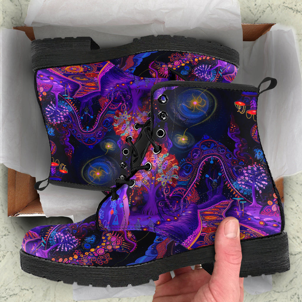 Psychedelic boots