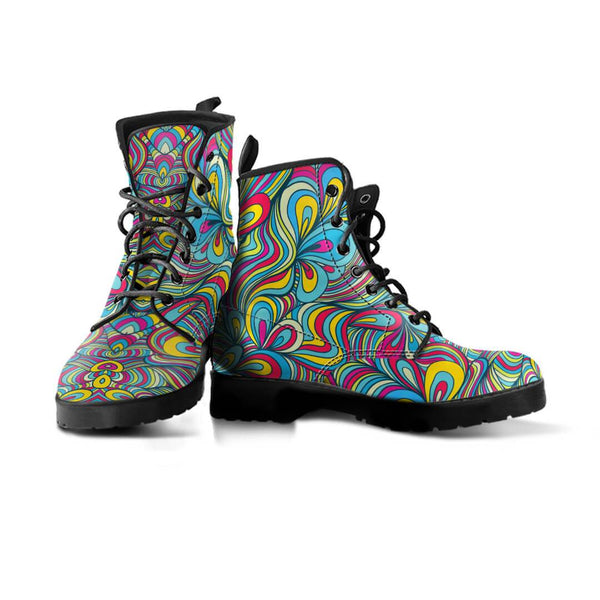 Be happy colorful women's boots | Clearance sale - Your Amazing Design