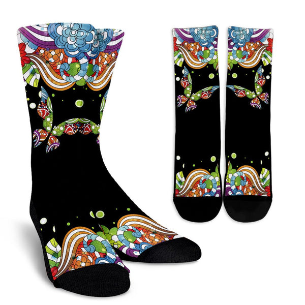 Butterfly Story Socks - Your Amazing Design