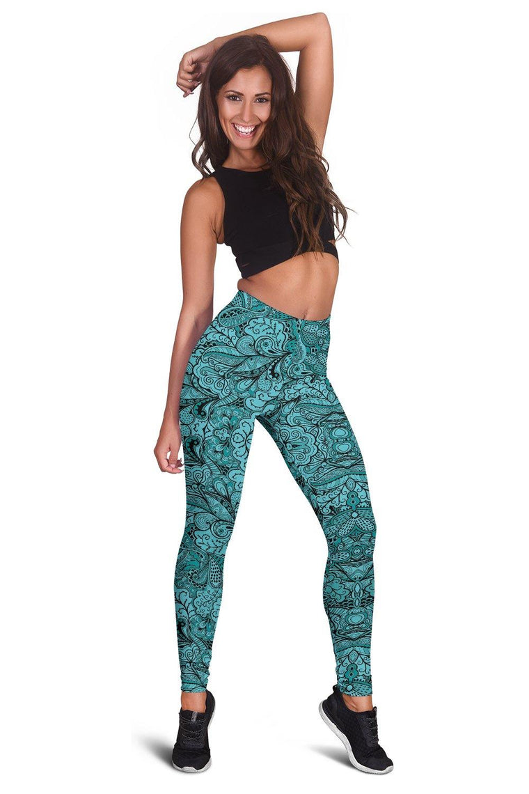 Calm In Blue Women's Leggings