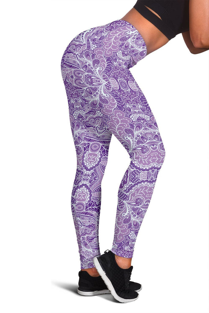 Calm In Purple Women's Leggings