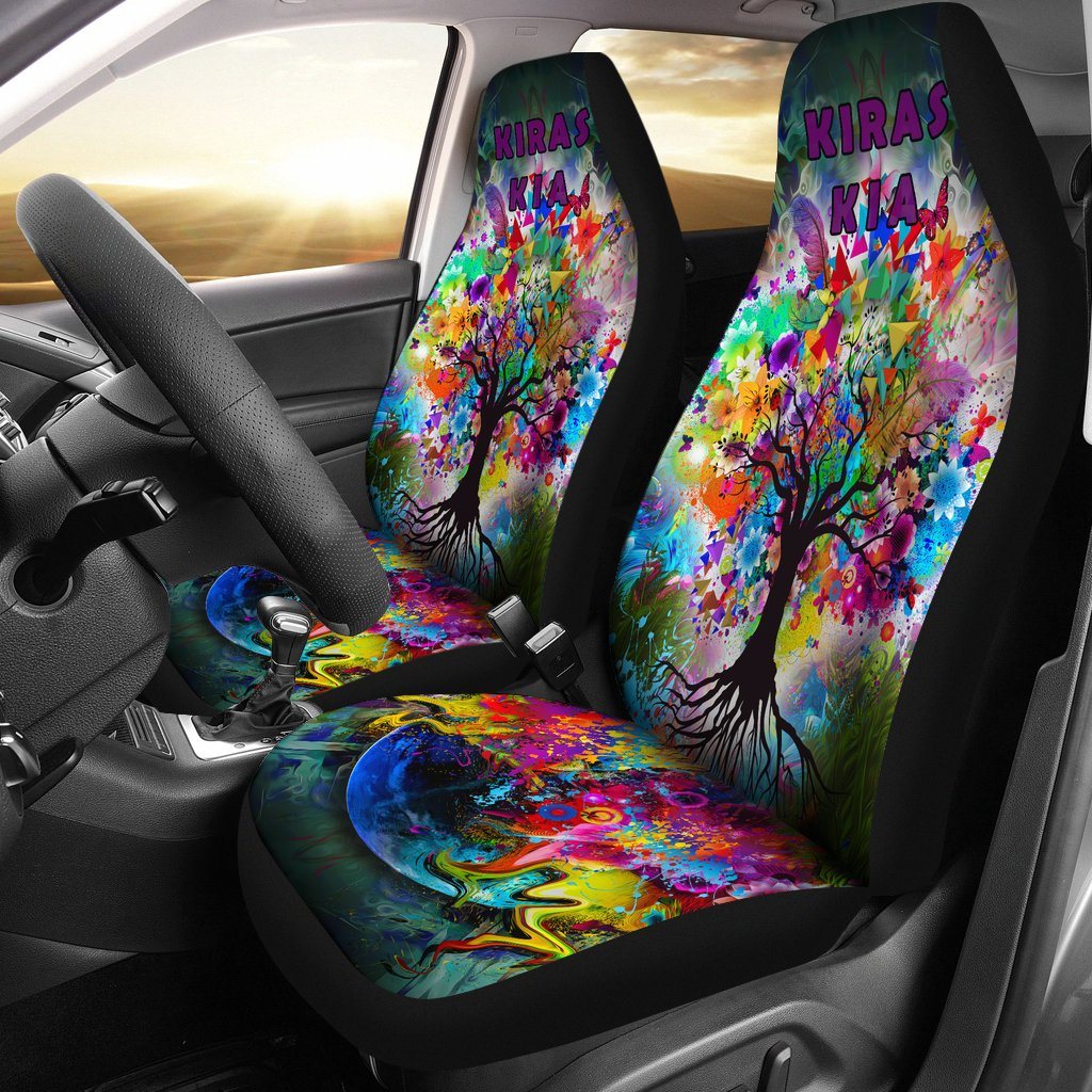 KIRAS KIA Car Seat Covers Purple Express