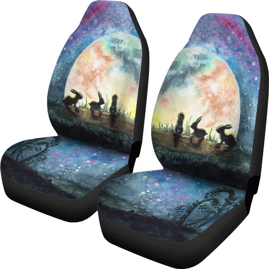 Rabbit Moon Car Seat Covers