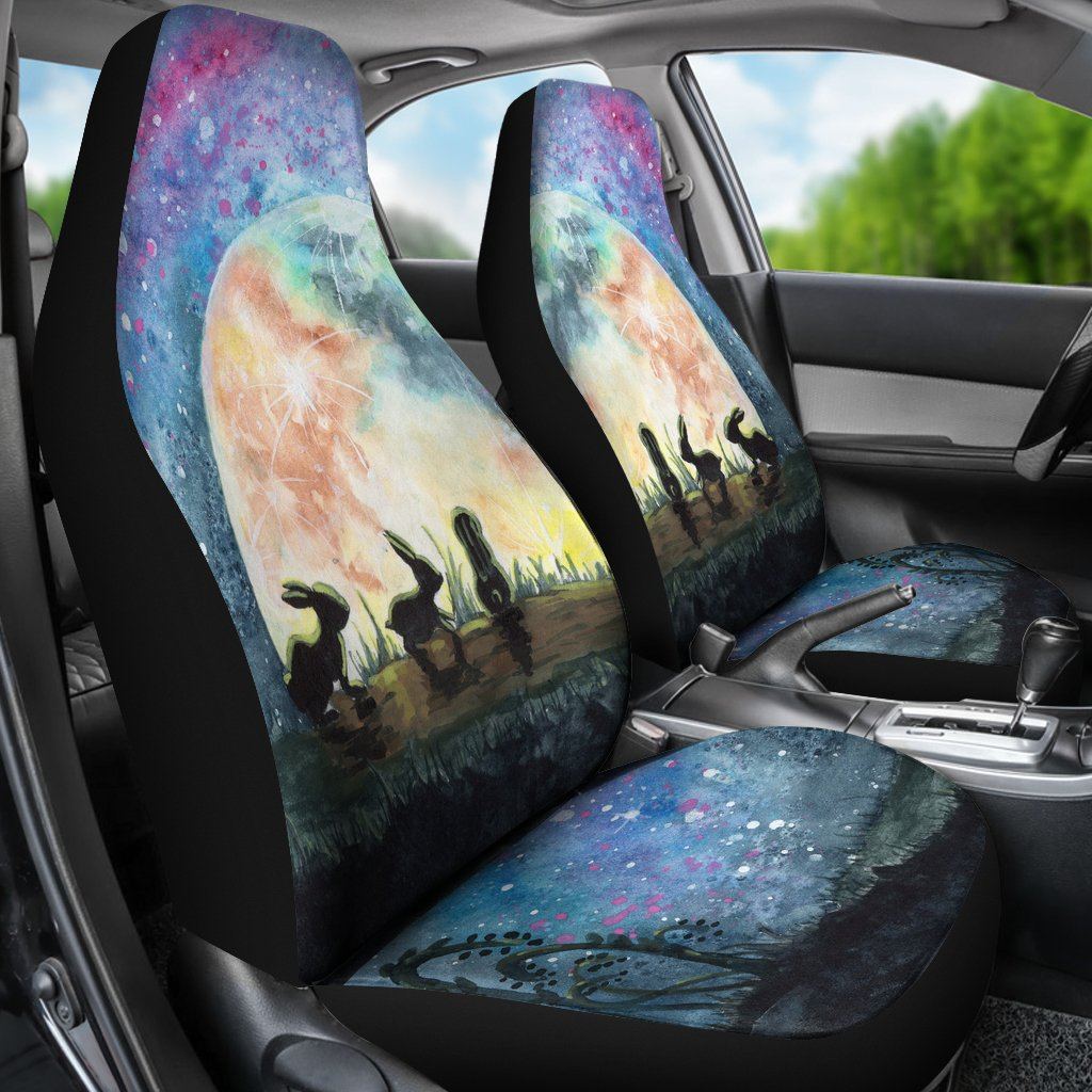 Rabbit Moon Car Seat Covers