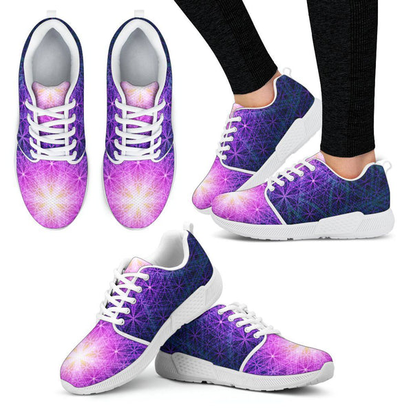 Flower Of Life Mandala Athletic Shoes - Your Amazing Design