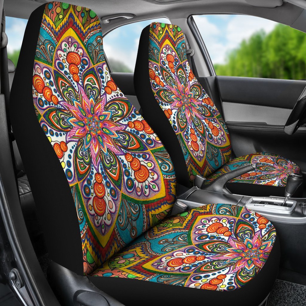 Star Mandala Car Seat Covers